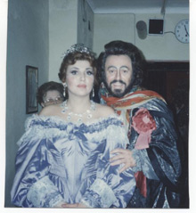 Мария Гулегина и Лучиано Поворотти